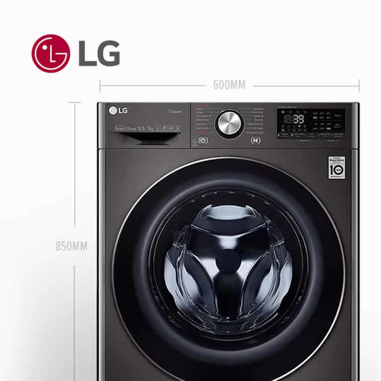 Mesin Pengering Baju Combo LG Washer Dryer 7KG LG-FV1450H2B