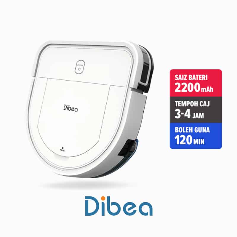 Dibea D500-B Robot Vacuum Cleaner 2