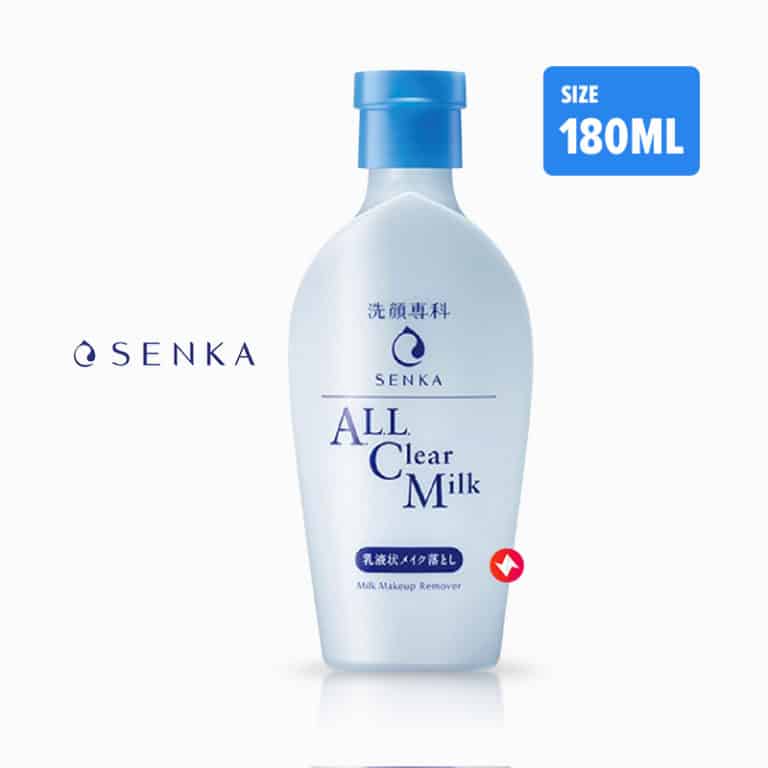 Cleansing Oil Senka All Clear Milk 180ml