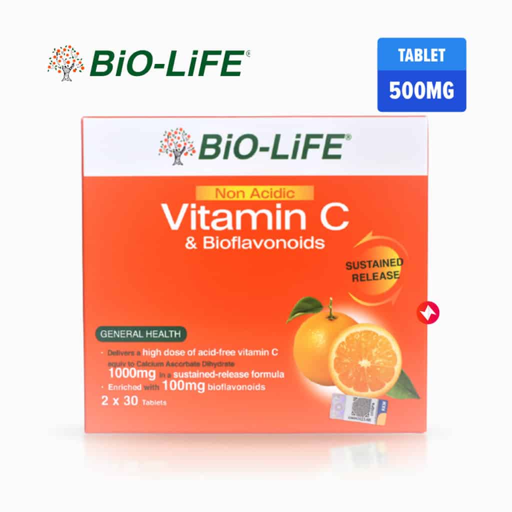 Biolife Non Acidic Vitamin C & Bioflavonoids