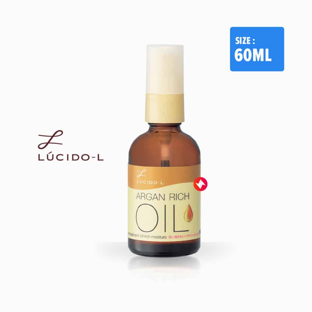 LUCIDO-L Argan Rich Oil Hair Treatment Oil 60ml