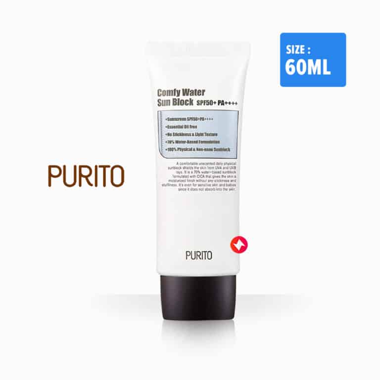 Purito Comfy Water Sun Block SPF50+ PA++++