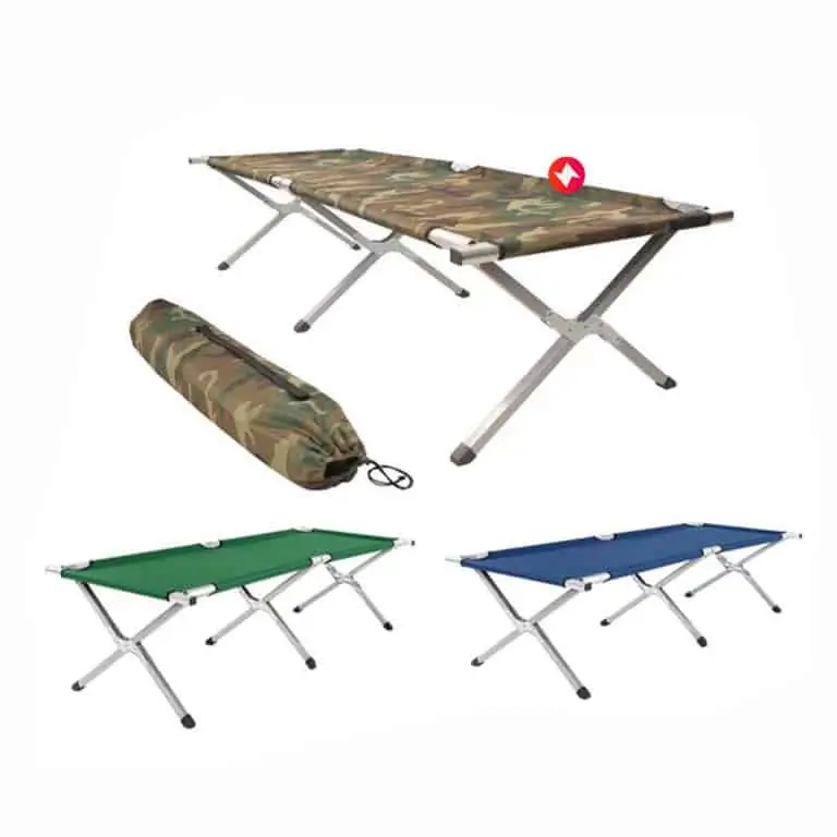 Foldable Canvas Camping Bed