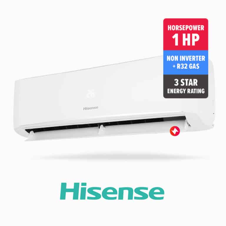 Hisense R32 AN09CBG Non Inverter Air Conditioner (1.0HP)
