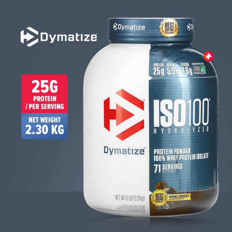 DYMATIZE ISO 100 Whey Protein (5 lbs)