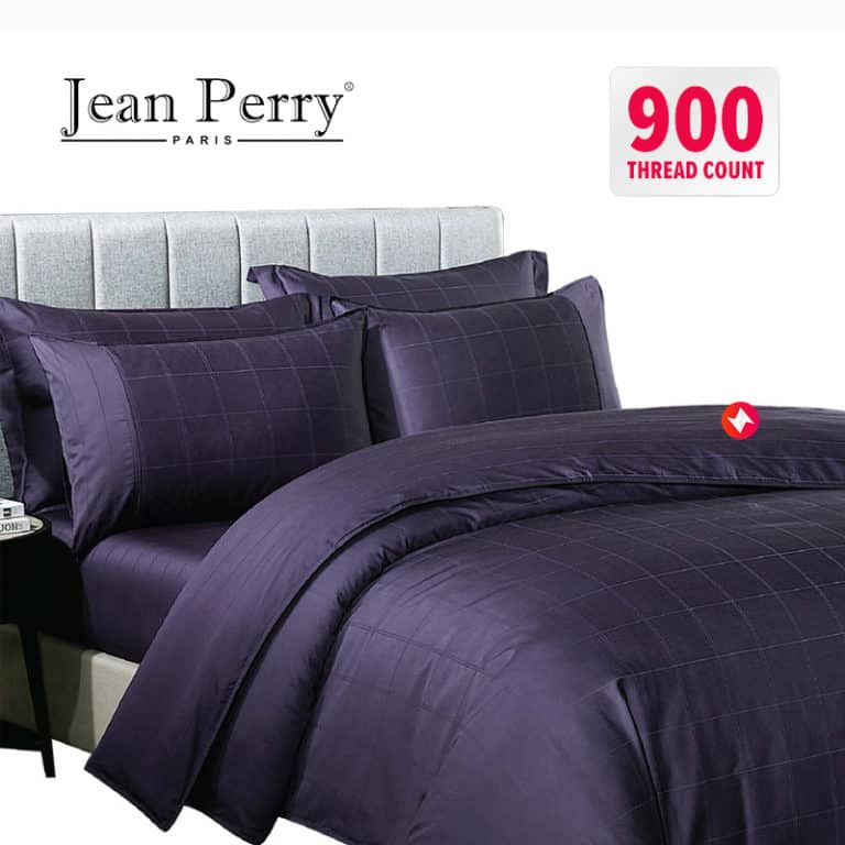 Jean Perry Coray Super Single 3-IN-1 Fitted Bedsheet Set - 900 TC
