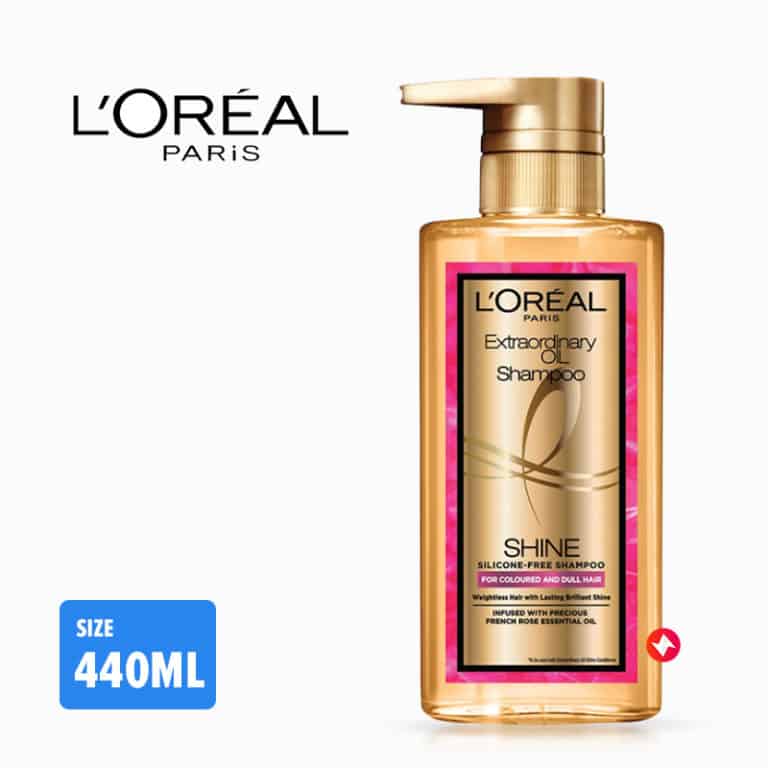 L'Oreal Paris Extraordinary Oil Premium Shampoo (Shine) 440ML