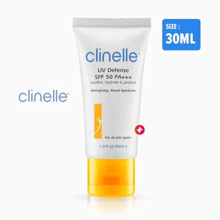 Clinelle UV Defense SPF50 PA+++ Sunscreen