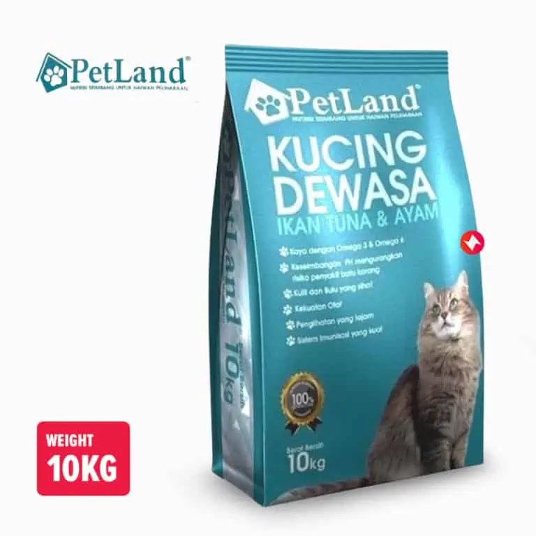 Petland Cat Food For Adults 10kg