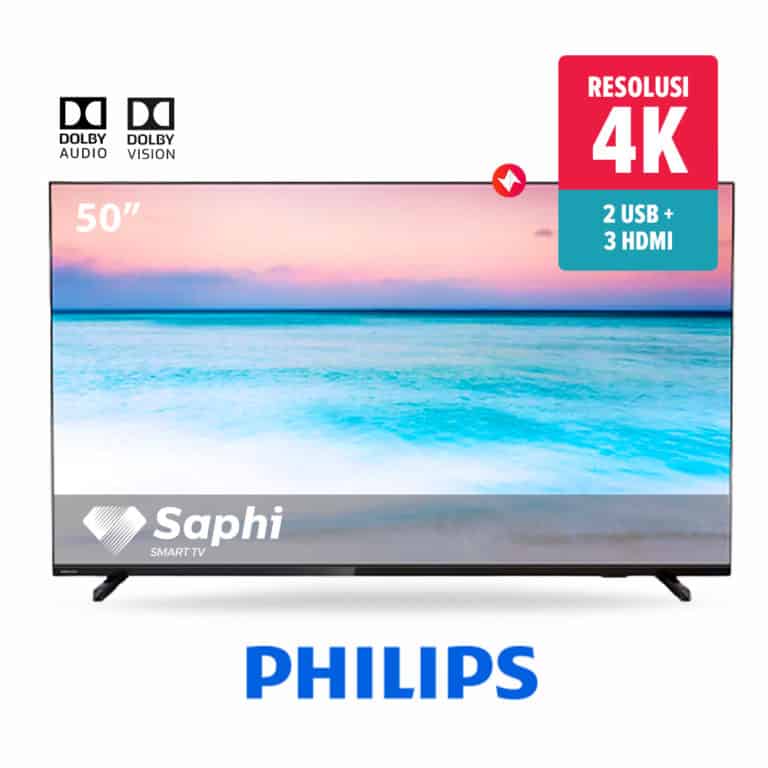 Philips 4K Ultra HD Smart TV (50PUT6)