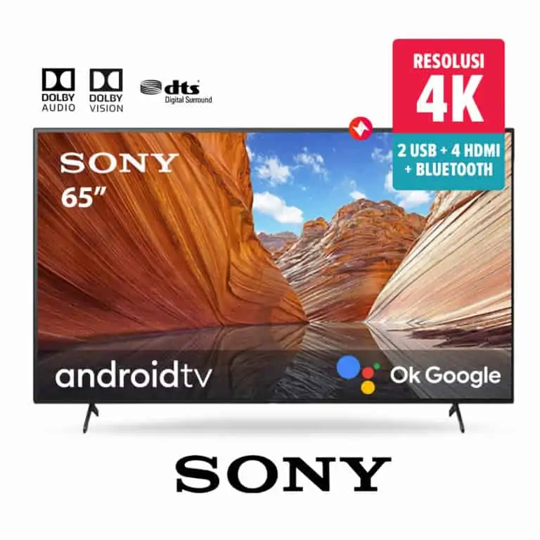 Sony 4K UHD Smart TV (KD-65X80AJ)