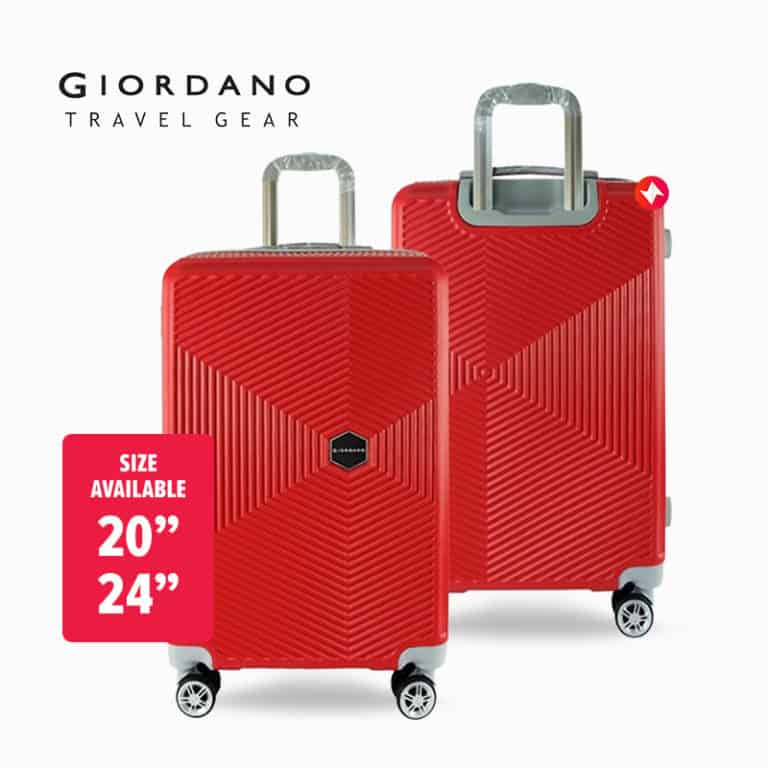 Giordano 2-in-1 Stylish ABS Trolley Travel Luggage - GA9863