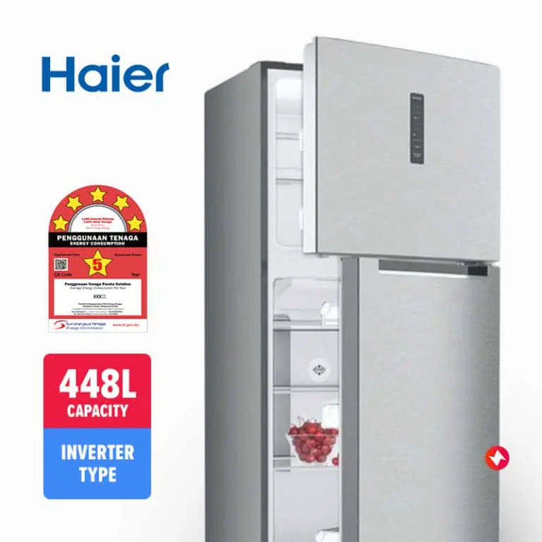 Haier Inverter Stylish 2 Door Series Refrigerator HRF-IV498H (448L)-2
