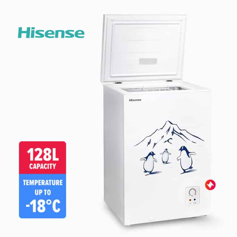 Hisense Chest Freezer Mini Deep Freezer FC125D4BWS (128L)