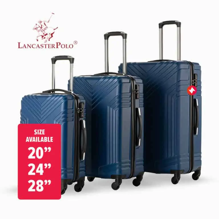 Lancaster Polo 3-In-1 Luggage Set 8067 8082