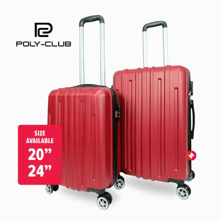 Poly-Club 2-in-1 Hard Case Luggage - WA9922
