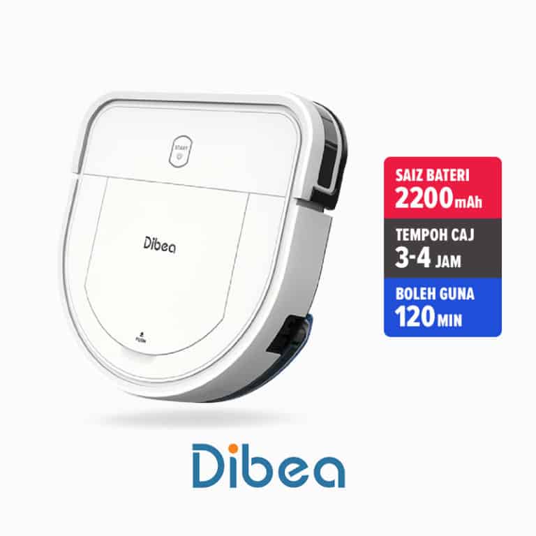 Dibea D500-B Robotic Vacuum Cleaner 2