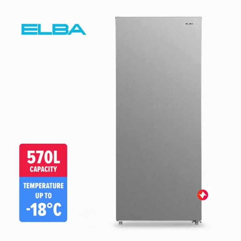 Elba Standing Upright Freezer EUF-K5744FF(SV)-1