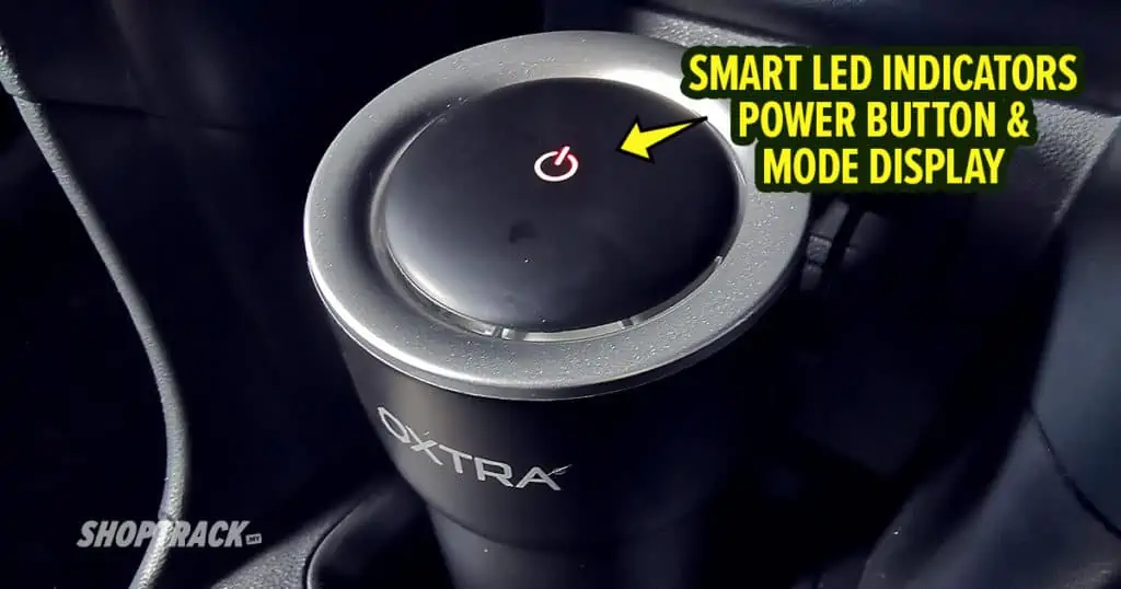 Trapo Oxtra Air Purifier Lite Power Button
