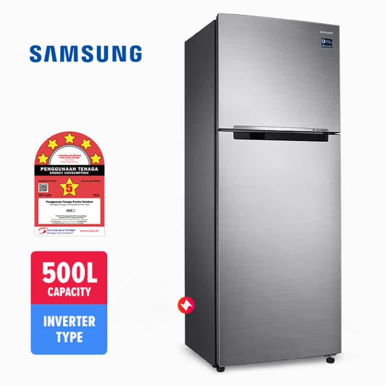 Samsung Digital Inverter Fridge with All-Around Cooling Technology RT38K501JS8 (500L)