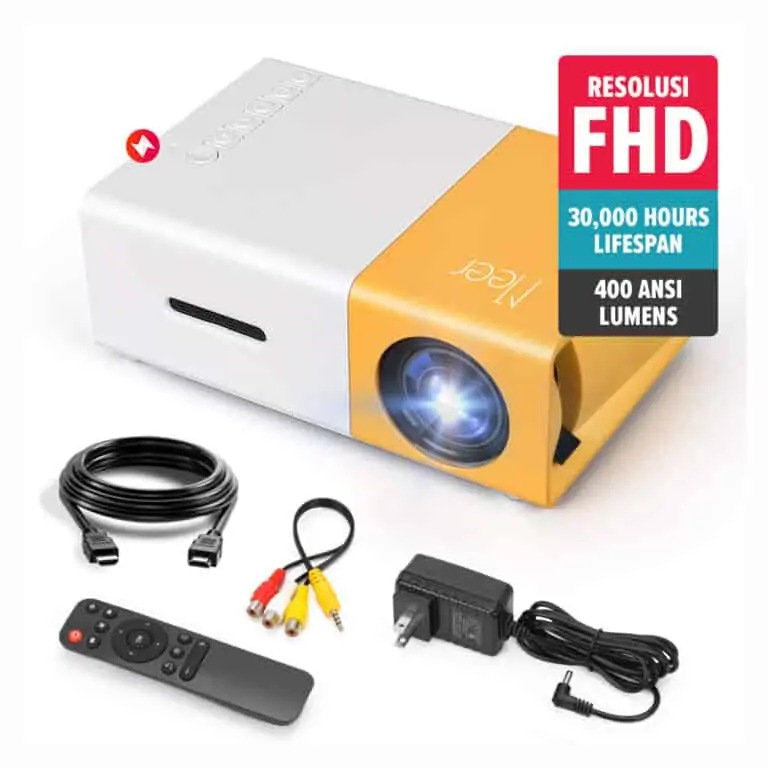 MiniBeam YG300 Ultra Portable Mini LED Projector