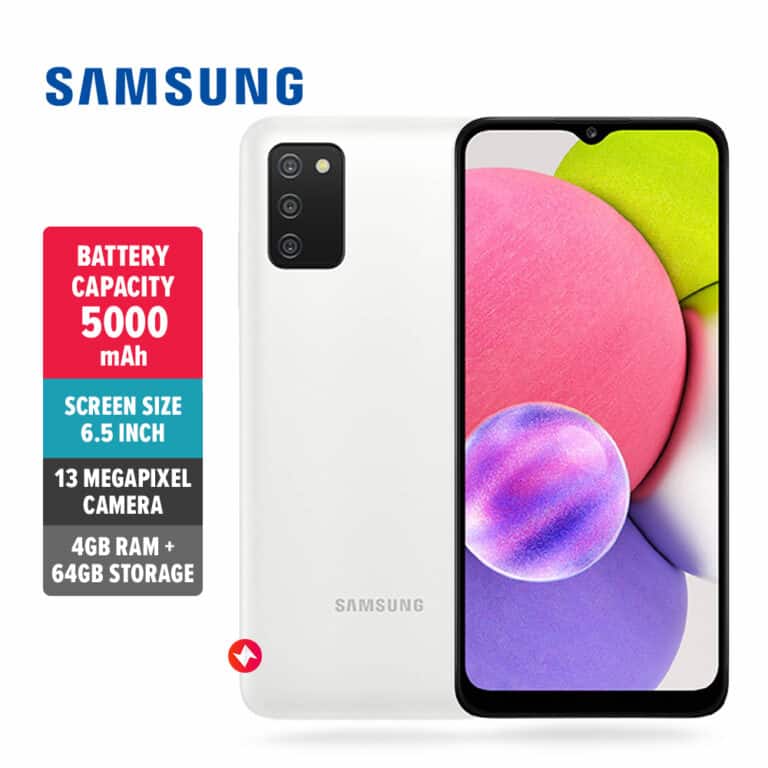 SAMSUNG Galaxy A03s (A037) Budget Smartphone