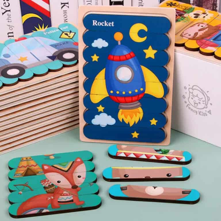2-in-1-Creative-Strip-Puzzle-Jigsaw-Toy-for-Children