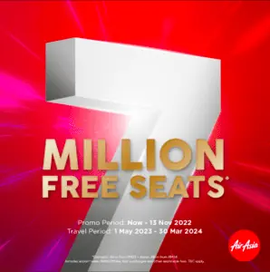 AirAsia 7Million Free Seats Promo