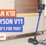 Corvan K18 VS Dyson V11 Review - ENG