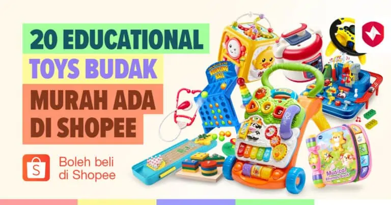 Mainan Budak Murah Bagus Beli di Shopee (Educational)