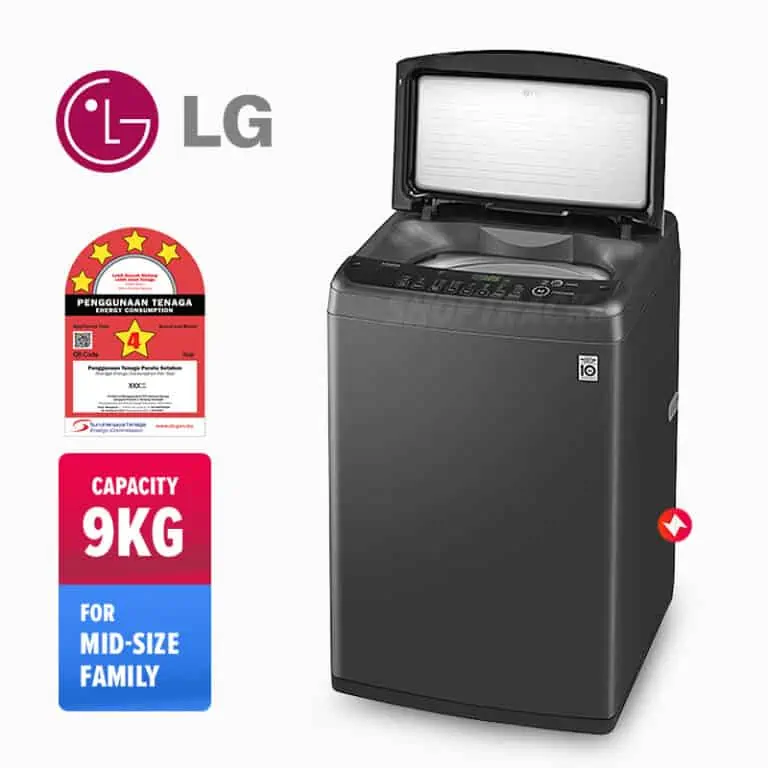 Mesin Basuh LG T2109VS2B Top Load Washer with Smart Inverter (9kg)-2