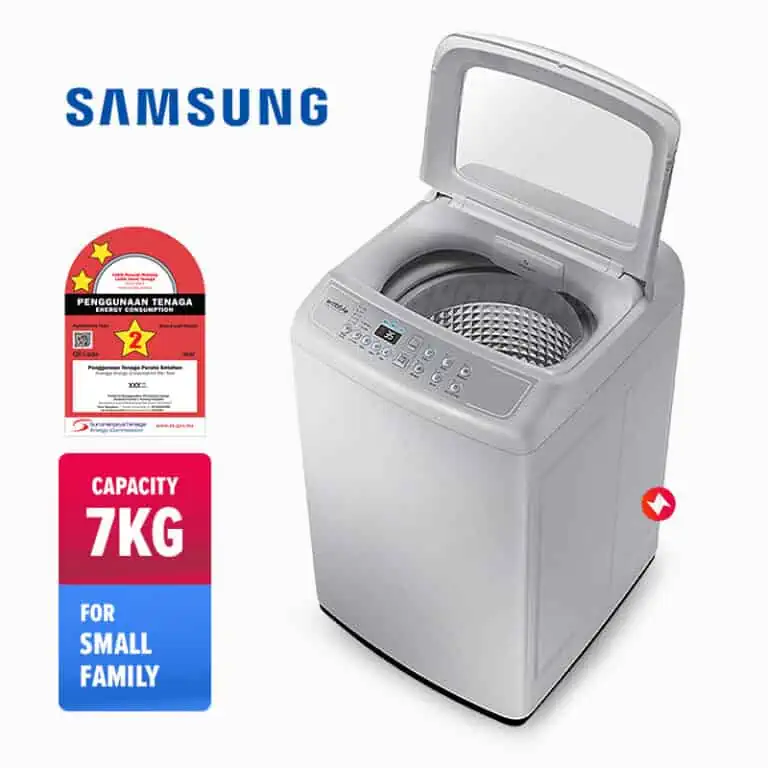 Mesin Basuh Samsung Fully Auto Washing Machine SAM-WA70H4000SG (7kg)-2