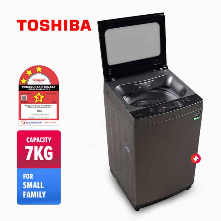 Mesin Basuh Toshiba Washing Machine AW-J800AM(SG) (7kg)-2