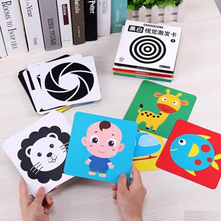 Montessori-Flash-Card-for-Baby-Sensory