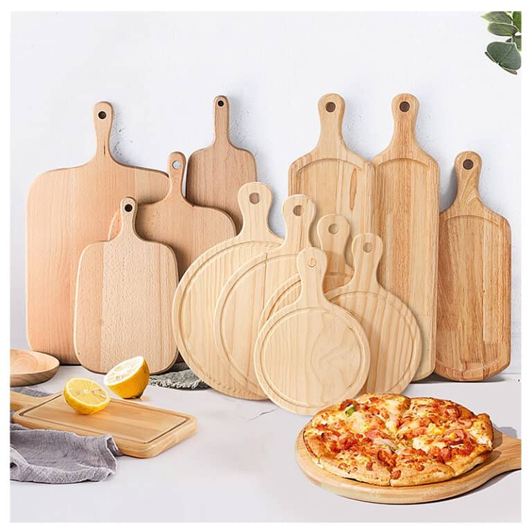 Non-stick-Pizza-Tray-Wooden-Plate-Multi-Size