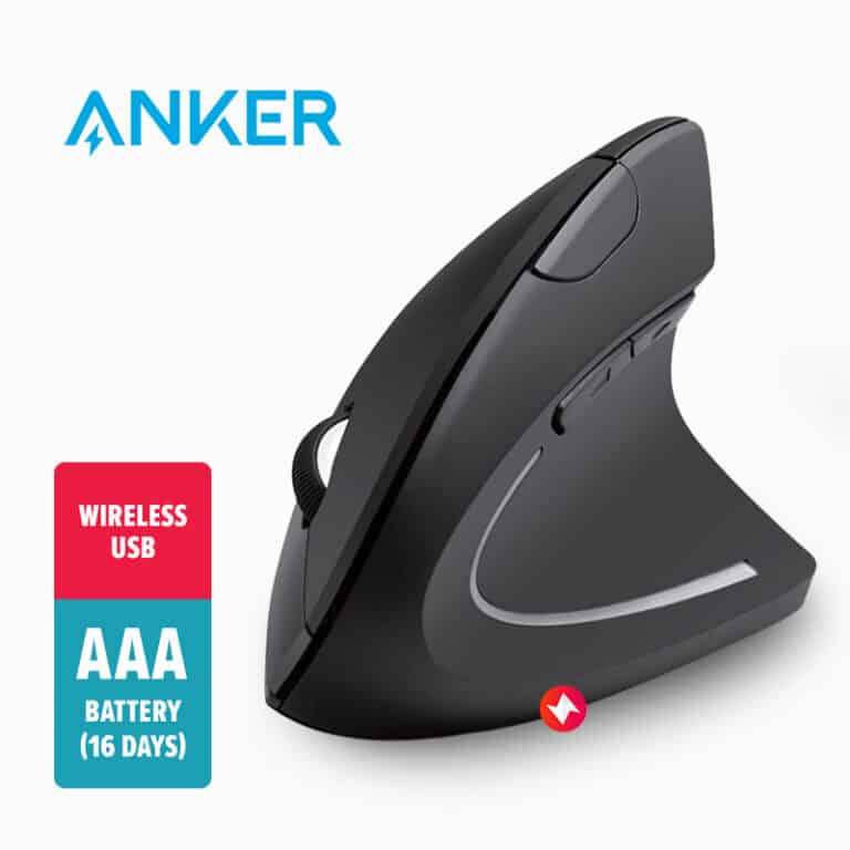 Anker A7852 Wireless Vertical Ergonomic Mouse