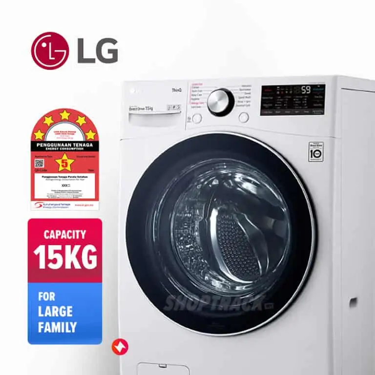 LG F2515STGW Front Load Washing Machine (15kg)-2