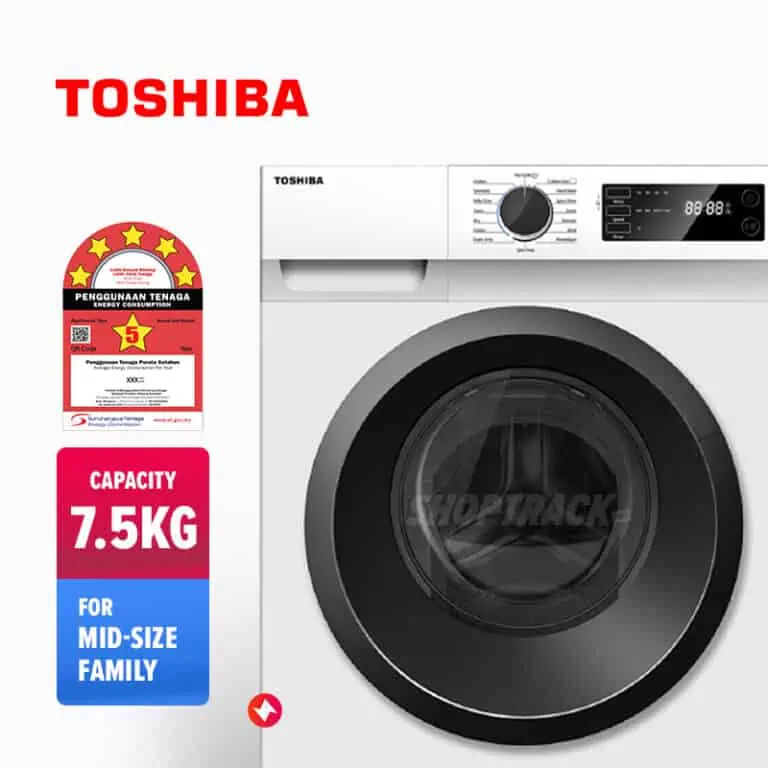 Toshiba Inverter Front Load Washer TW-BH85S2M (7.5kg)-2