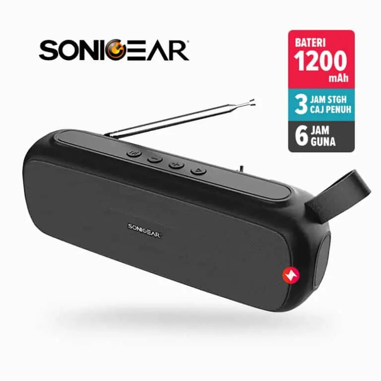 SonicGear P8000 Super Bluetooth 5.0 Portable TWS Speaker