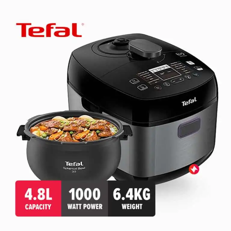 Tefal Home Chef Smart Pro 5.0L Stainless Steel Multicooker (CY625D65)