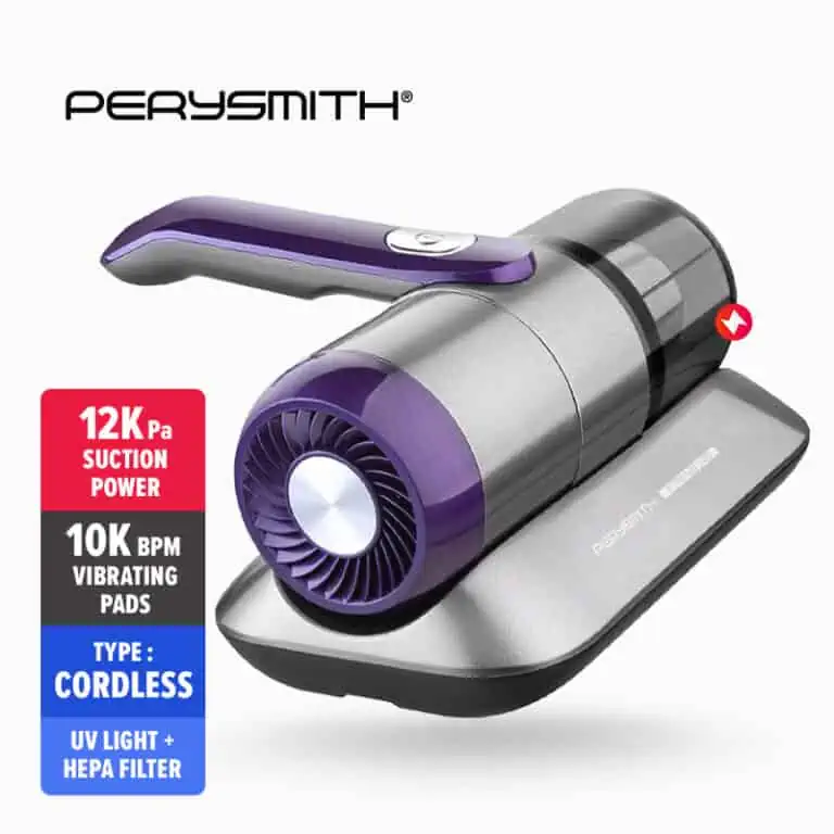 PerySmith Cordless Dust Mite Vacuum Cleaner XTREME Series V20