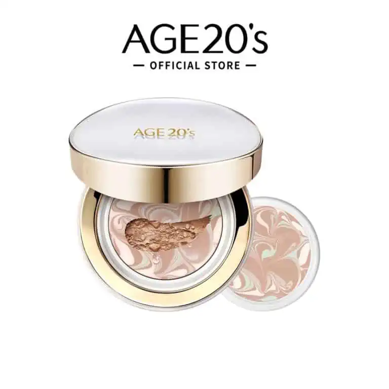 Age 20's Signature Essence Cover Pact Foundation Long Stay - White (14g x 2ea)