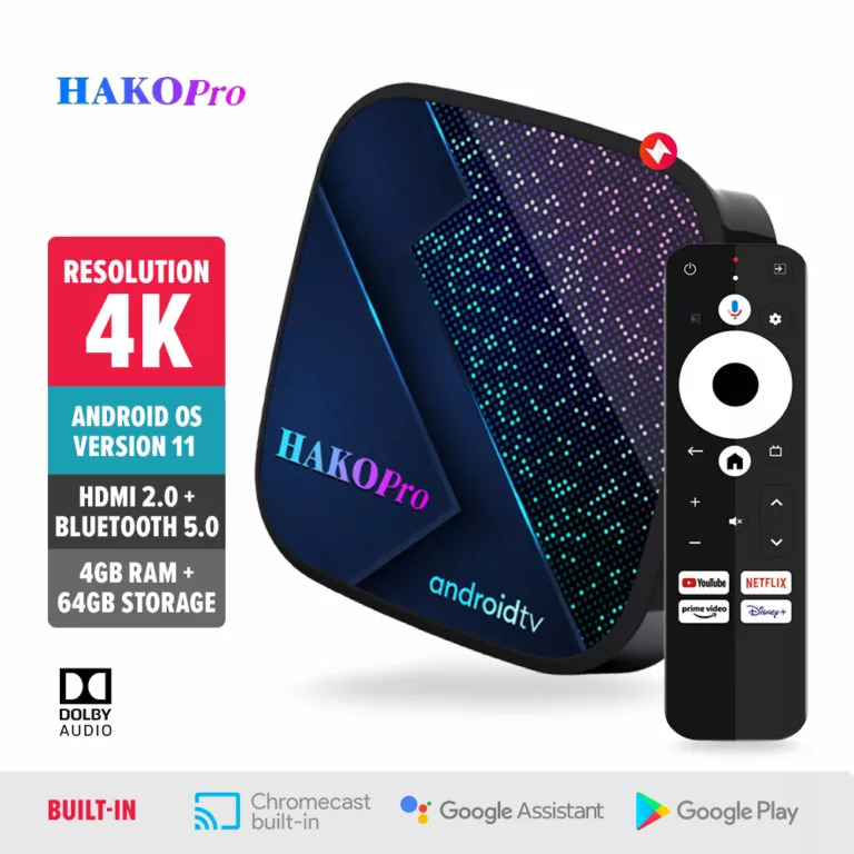 HAKO Pro 4K TV Box Android