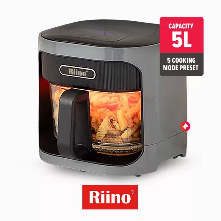 Riino Tough Glass AI Air Fryer Oven HD GMAF01 (5.0L)