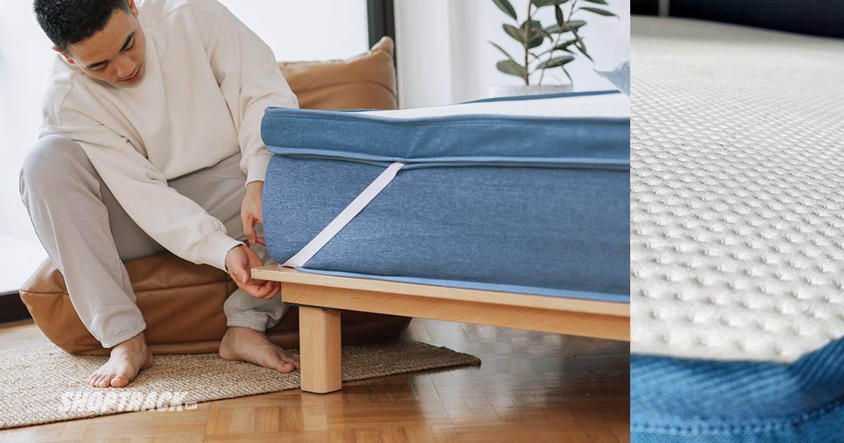 The Joey Mattress Topper - Top Knit Cover & Thickness