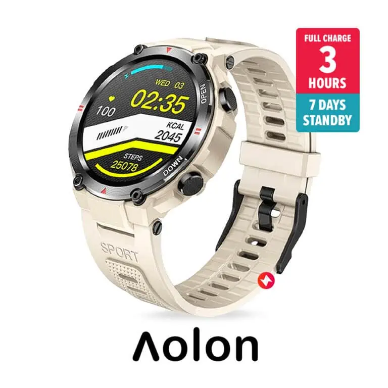 Aolon Tetra R2 Smart Watch -White