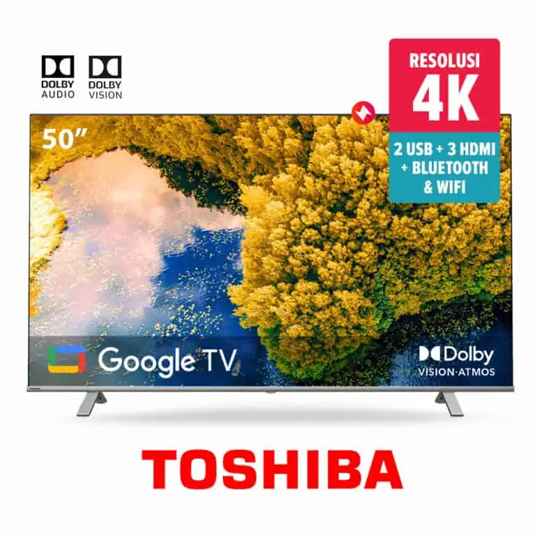 Toshiba 4K UHD LED Android Google TV 50C350LP (50)