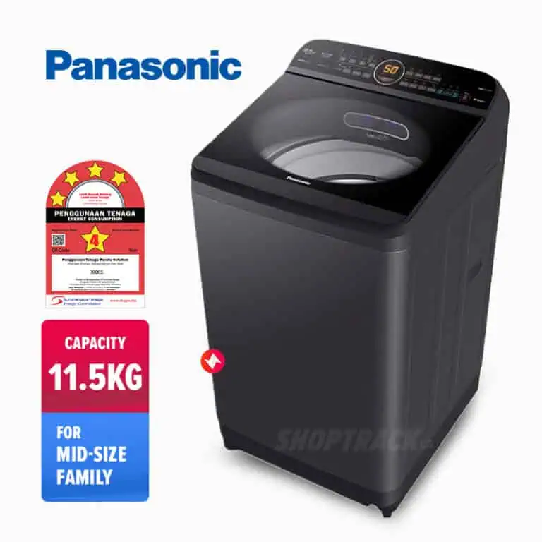 Panasonic Washing Machine TD Inverter Top Load Washer NA-FD11AR1BT (11.5kg)