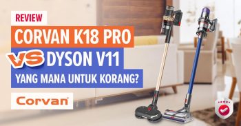 Corvan K18 Pro VS Dyson V11 Review