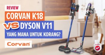 Corvan K18 VS Dyson V11 Review